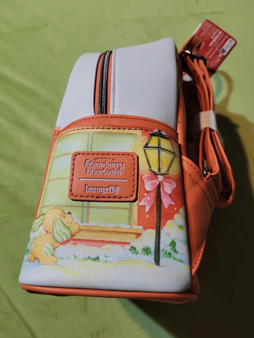 Loungefly Strawberry Shortcake And Friends Caroling Holiday Mini Backpack